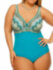 Слитный купальник Bahama 101-630/830802 Бирюзовый Слитный купальник Bahama 101-630/830802 Бирюзовый