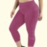 Женские спортивные лосины Big Powder XXL Малиновые