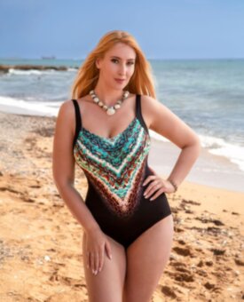 Слитный купальник Bahama 101-679/600607 Цветной