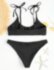 Раздельный купальник Zaful Black 154-160 см Черный Раздельный купальник Zaful Black 154-160 см Черный